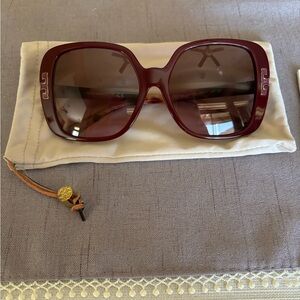Tory Burch Sunglasses NWOT. Style TY7132U, Burgundy Tortoise. 57-17 140.